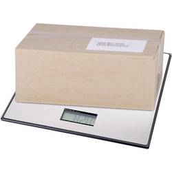 Maul MAULglobal poštovní váha 17125 Max. váživost 25 kg Rozlišení 20 g na baterii stříbrná