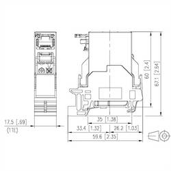 Metz Connect 1401906113KE, instalační krabice, příruba RJ45, šedá, 1 ks