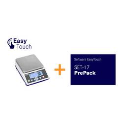 Kern PCJ 6000-1M-PREPACK Váha na hotová balení PCJ 6000-1M-PREPACK Max. váživost 6000 g Rozlišení 0.1 g přes napájecí zdroj do zásuvky