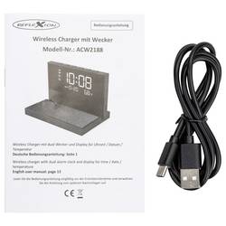 Reflexion ACW2188 ACW2188 radiobudík, FM, USB, funkce alarmu, ambient light