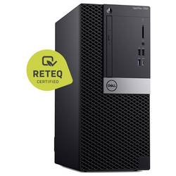 Dell stolní PC repasované, stav velmi dobrý Intel® Core™ i5 Core i5 8500 8 GB 256 GB Intel UHD Graphics