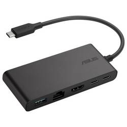 Asus dokovací stanice pro notebook DC201 Vhodné pro značky (dokovací stanice pro notebook): Asus vč. funkce nabíjení, napájení USB-C®