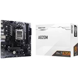 BioStar A620MT-E 2.0 (AM5) (D) Základní deska Socket (PC) AMD AM5 Tvarový faktor Micro-ATX Čipová sada základní desky AMD® A620A