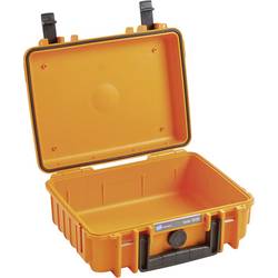 B & W International outdoor.cases Typ 1000 outdoorový kufřík, 4.1 l, (š x v x h) 270 x 215 x 105 mm, oranžová, 1000/O/SI