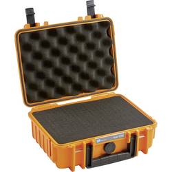 B & W International outdoor.cases Typ 1000 outdoorový kufřík, 4.1 l, (š x v x h) 270 x 215 x 105 mm, oranžová, 1000/O/SI