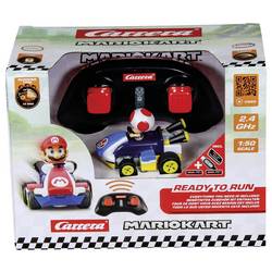 Carrera 370430035 CARRERA - 2.4GHz Mario Kart Mini RC - Toad Paperbox 1:50 RC model auta elektrický závodní auto vč. akumulátorů a kabelu k nabíjení