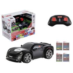 Carrera 370430043 CARRERA - Bundesliga - 2.4GHz Mini RC schwarz 370430043 1:43 RC model auta elektrický závodní auto vč. akumulátorů a kabelu k nabíjení