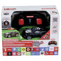 Carrera 370430043 CARRERA - Bundesliga - 2.4GHz Mini RC schwarz 370430043 1:43 RC model auta elektrický závodní auto vč. akumulátorů a kabelu k nabíjení