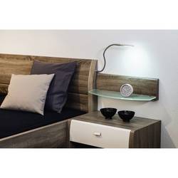 Hama 00186324 budík tmavě šedá (taupe) tiché hodiny (bez tikání)