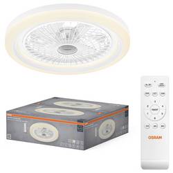 OSRAM HOMELIGHTING Ceiling Fan Solano 490mm 43W CCT stropní ventilátor 43 W (Ø) 490 mm s osvětlením, s dálkovým ovládáním, stmívatelný, s časovačem
