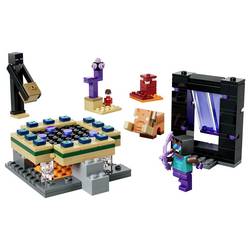 21584 LEGO® MINECRAFT Cesta přes Nether a koncový portál (21584); hračky pro hráče