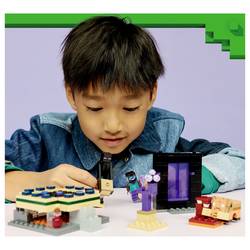 21584 LEGO® MINECRAFT Cesta přes Nether a koncový portál (21584); hračky pro hráče