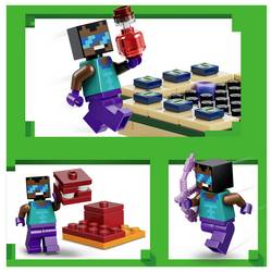 21584 LEGO® MINECRAFT Cesta přes Nether a koncový portál (21584); hračky pro hráče