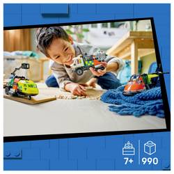 60505 LEGO® CITY Kombinovaná sada s letadlem, údržbovým vozidlem a vznášedlem (60505)