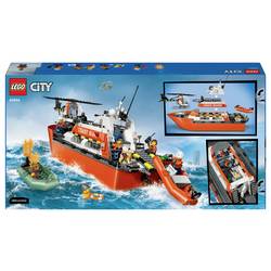 60504 LEGO® CITY Záchranná loď pobřežní stráže s vrtulníkem (60504)