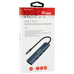 Equip USB-C® dokovací stanice USB-C 5-in-1 Multifunktionsadapter, HDM