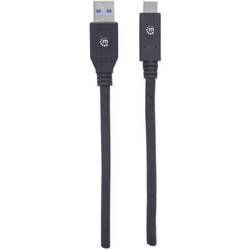 Manhattan USB kabel USB 3.2 Gen1 USB-A zástrčka, USB-C ® zástrčka 3.00 m černá 354981