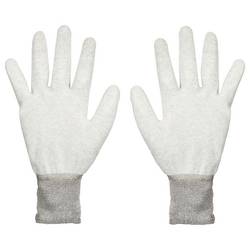 TRU COMPONENTS ESD rukavice S vnitřním potahem vel. Oblečení: XL Polyamidové vlákno, PU povlak Bag