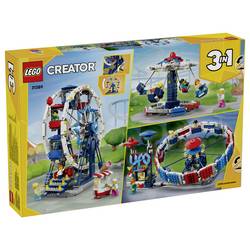 31389 LEGO® CREATOR Hračky se 3 možnostmi stavebního zpracování: Obří kola, jízdy v UFO nebo kolotoč
