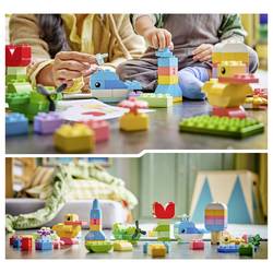 10479 LEGO® DUPLO® Kreativní box Classic; výukové a stavební hračky se 80 barevnými stavebními kameny; pro malé děti od 18 měsíců kreativní a koncentrované