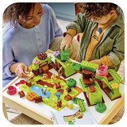 10480 LEGO® DUPLO® Lesní zvěř; hus s hrací matkou, Igel, kachny, veverky, zajíc, pták a liška