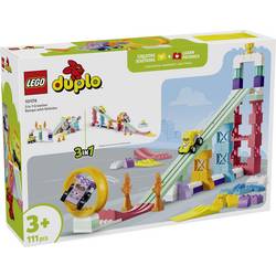 10478 LEGO® DUPLO® Kreativní skákací můstek Town s malými žihadly 3 v 1; hračka pro děti od 3 let pro důležitý raný vývoj