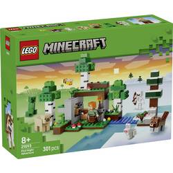 21593 LEGO® MINECRAFT První dobrodružství v noci; sada Minecft s Alex, skeletem a Creeperem