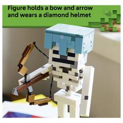 21594 LEGO® MINECRAFT Skelet; hračka pro videohry; pokojové dekorace