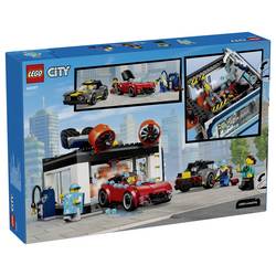 60497 LEGO® CITY Humterstrasse s 2 hračkami, otáčejícími se kartáči, vodními pelety a vysavačovou stanicí