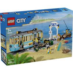 60506 LEGO® CITY Klasická pláž na pláž; sada se 5 minifigurami a figurkami zvířat