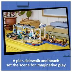 60506 LEGO® CITY Klasická pláž na pláž; sada se 5 minifigurami a figurkami zvířat