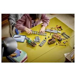 60511 LEGO® CITY Klasická parní lokomotiva; stavební a hrací sada; parní lokomotiva s uhlíkem, osobní vozy a nástupiště