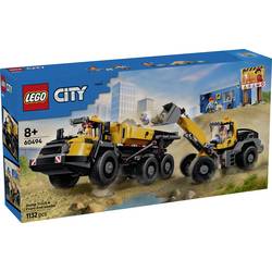 60494 LEGO® CITY Nákladní vůz a nákladní vůz (60494); stavebnice se 2 stavebními a kancelářskými kontejnery