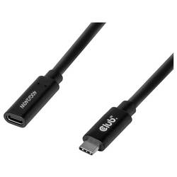 club3D Kabel USB-C USB-C ® zástrčka 1 m černá CAC-2502
