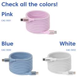 club3D Kabel USB-C USB 2.0 USB-C ® zástrčka 2 m růžová CAC-3031