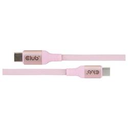 club3D Kabel USB-C USB 2.0 USB-C ® zástrčka 2 m růžová CAC-3031