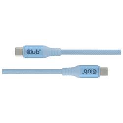 club3D Kabel USB-C USB-C ® zástrčka 2 m modrá CAC-3030