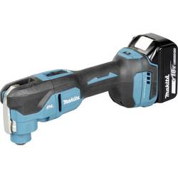 Makita akumulátorový multifunkční nástroj vč. 2x aku, vč. nabíječky, kufřík, vč. příslušenství, 18 V, 5 Ah, DTM53RTJX1