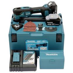 Makita akumulátorový multifunkční nástroj vč. 2x aku, vč. nabíječky, kufřík, vč. příslušenství, 18 V, 5 Ah, DTM53RTJX1
