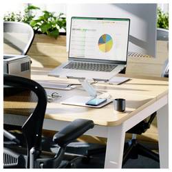 Alogic Elite Aluminum laptop-ständer weiß podložka pod notebook