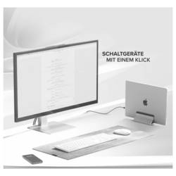 Alogic Echelon Extend Bluetooth Wireless bezdrátový klávesnice německá, QWERTZ bílá