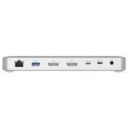 D-Link USB-C® dokovací stanice DUF-901/E Podporuje rozlišení 8K při frekvenci 30 Hz (1x) / 4K při 30 Hz (2x), vč. zámku Kensington