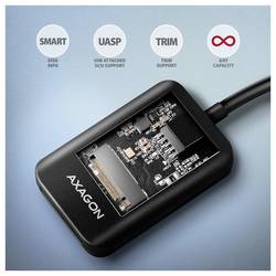 AXAGON ADM2-AM USB 3.2 (Gen 2) M.2 1 port Adaptér M.2 SSD