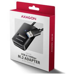 AXAGON ADM2-AM USB 3.2 (Gen 2) M.2 1 port Adaptér M.2 SSD