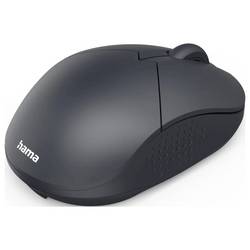 Hama WM-150 optická myš, přenos bezdrátový, 3 tlačítko, 1600 dpi, černá
