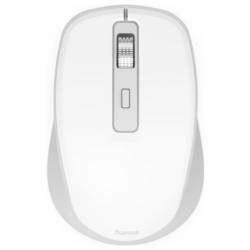Hama WM-450 optická myš, přenos bezdrátový, 7 tlačítko, 1600 dpi, bílá