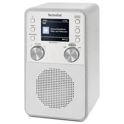 TechniSat DIGITRADIO 317 0001/3999 stolní rádio, DAB+, FM, FM, DAB+, Bluetooth, AUX, funkce alarmu, bílá