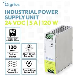 Digitus DN-PWR-STD-12024 průmyslový napájecí zdroj 24 V/DC 5 A 120 W Obsah 1 ks