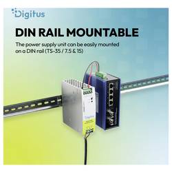 Digitus DN-PWR-STD-12024 průmyslový napájecí zdroj 24 V/DC 5 A 120 W Obsah 1 ks