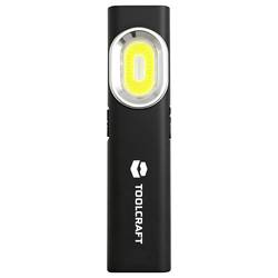 TOOLCRAFT LED kapesní svítilna, pracovní svítidlo TC 200 AC, 400 lm, TO-11105787